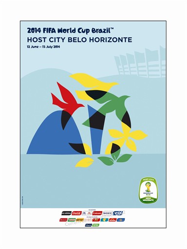 World Cup Poster Belo Horizonte
