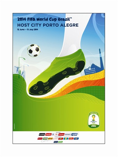 World Cup Poster Porto Alegre