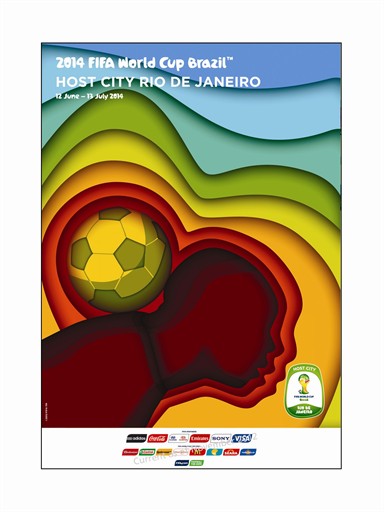 World Cup Poster Rio de Janeiro